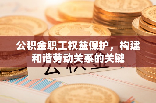 葵青公积金职工权益保护，构建和谐劳动关系的关键