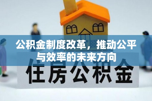 葵青公积金制度改革，推动公平与效率的未来方向