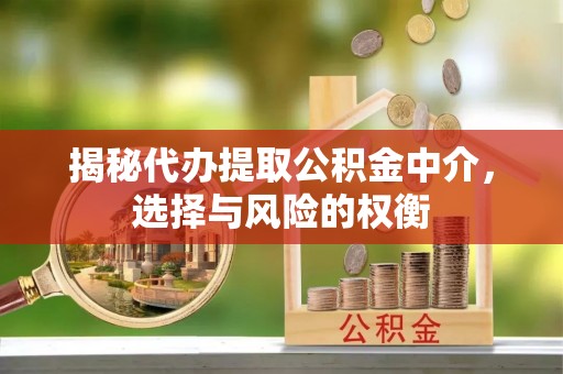 葵青揭秘代办提取公积金中介，选择与风险的权衡