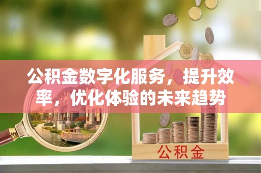 葵青公积金数字化服务，提升效率，优化体验的未来趋势